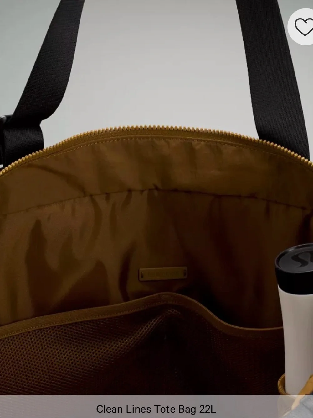 24Hr SALE Popular Lululemon 10L Clean Lines Collection Tote